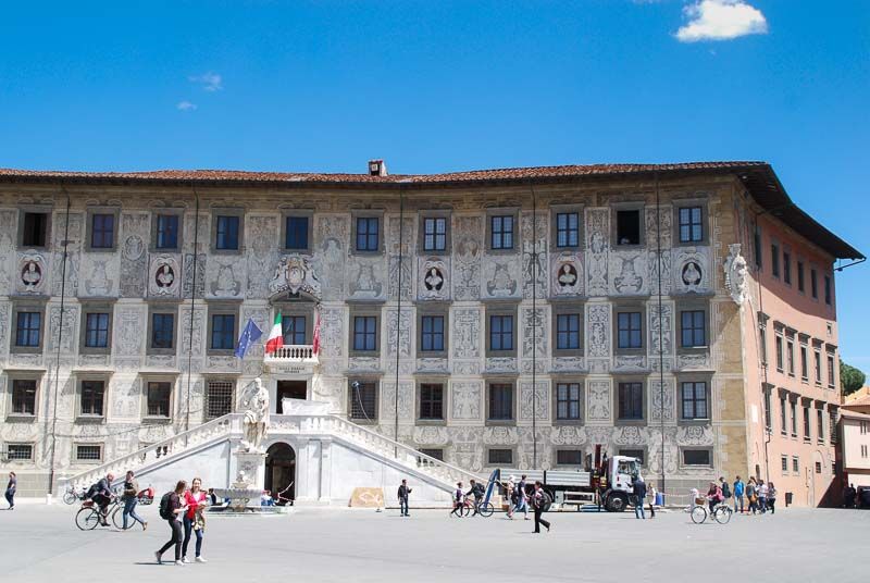 Piazza dei Cavalieri - Renaissanceplatz mit Statue von Cosimo I. de’ Medici