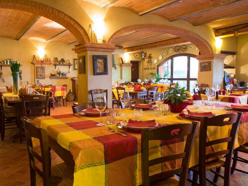 Restaurant Frutetto in Lari Toskana 