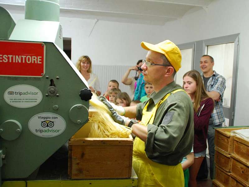 Führung in der Nudelfabrik